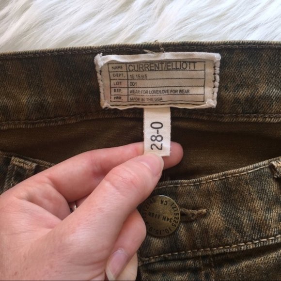 CURRENT/ELLIOTT | Python Snake Print Ankle Skinny Jeans in Oregano Fall Style - Picture 5 of 7